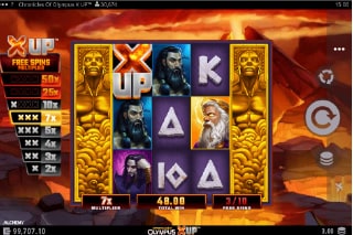 Chronicles of Olympus Free Spins Bonus