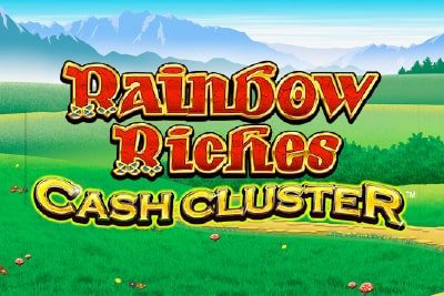 Rainbow Riches Cash Cluster Slot Logo