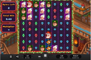 Santa's Stack Free Spins Bonus