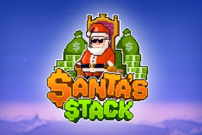 Santa's Stack Mobile Slot Logo