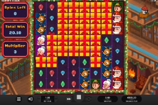 Santa's Stack Slot Mystery Symbols Feature