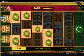 Thai Flower Megaways Free Spins Bonus