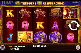 Tomb of the Scarab Mobile Slot Game