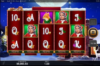 Book of Mrs Claus Slot Win