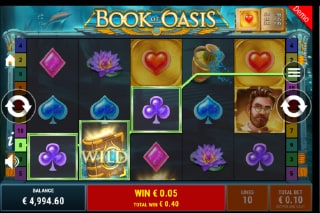 Book of Oasis Free Spins Bonus
