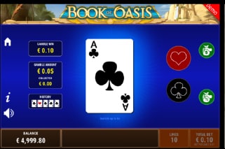Book of Oasis Slot Gamble Feature