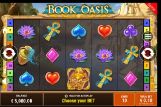 Book of Oasis Mobile Slot Game