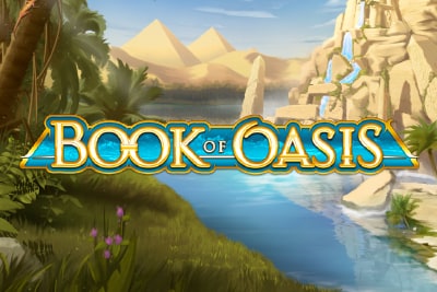 Book of Oasis Slot Logo
