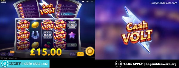 Cash Volt Slot Game With Win