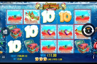 Christmas Big Bass Bonanza Slot Win