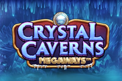 Crystal. Caverns Megaways Slot Logo