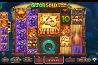 Gator Gold Deluxe Wild Multipliers