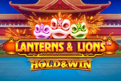Lanterns and Lions Slot Logo
