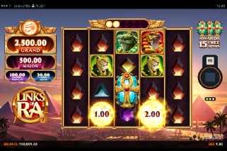 Links of Ra Slot Win