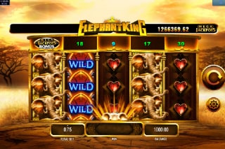 MegaJackpots Elephant King Mobile Slot Game