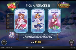 Moon Princess Christmas Kingdom Free Spins Pick