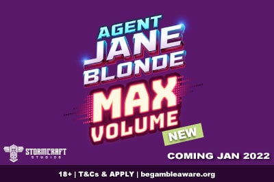 New Agent Jane Blonde Max Volume Slot - Stormcraft Studios