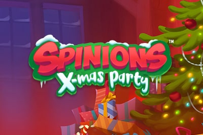 Spinions Xmas Party Slot Logo