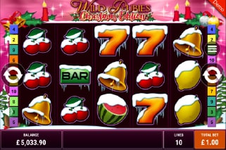 Wild Rubies Christmas Edition Mobile Slot Game