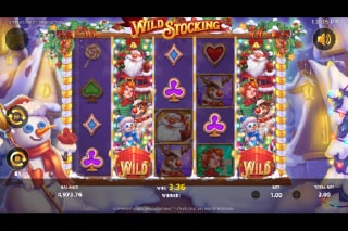 Wild Stocking Slot Win