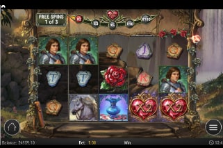 15 Crystal Roses Free Spins Bonus