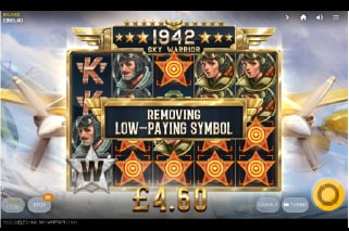 1942 Sky Warrior Bonus Win