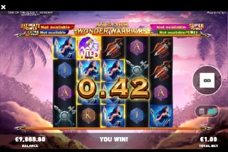 Age of the Gods Wonder Warriors Slot Win