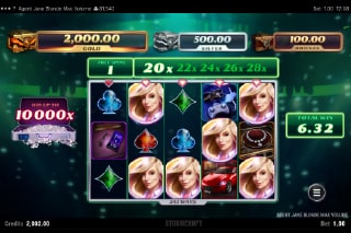Agent Jane Blonde Max Volume Free Spins