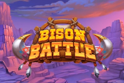 Bison Battle Slot Logo