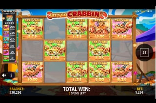 Crabbin Crazy Bonus Win