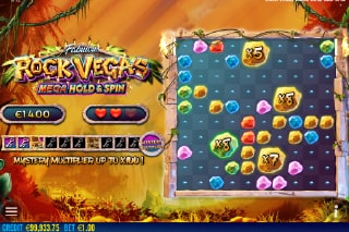 Fabulous Rock Vegas Free Spins Feature