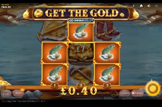 Get the Gold InfiniReels Slot Winning Payline