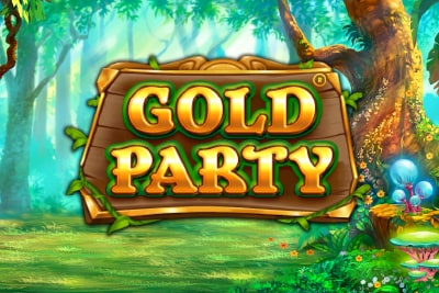 Gold Party Slot Logo