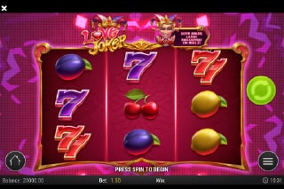 Love Joker Mobile Slot Game