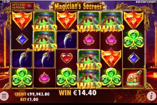 Magicians Secrets Free Spins Bonus