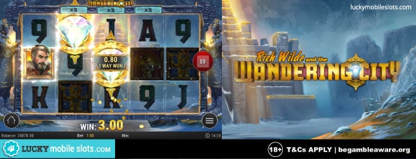 Rich Wilde and the Wandering City Slot Game