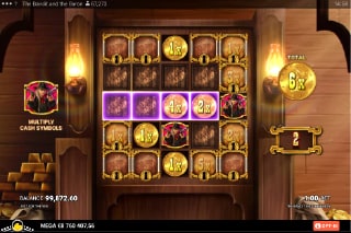 The Bandit and the Baron Bonus Game