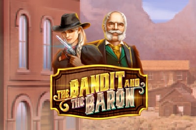 The Bandit and The Baron Slot Logo