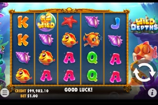 Wild Depths Mobile Slot Game