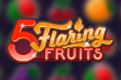 5 Flaring Fruits Slot Logo