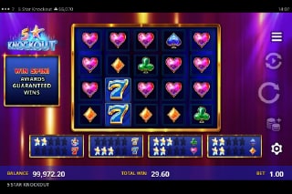 5 Star Knockout Mobile Slot Game