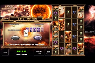 Apollo God of the Sun 10 Gamble Feature