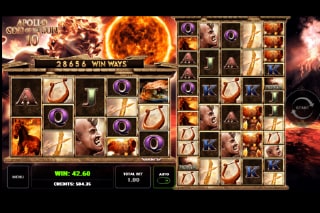 Apollo God of the Sun 10 Slot Feature