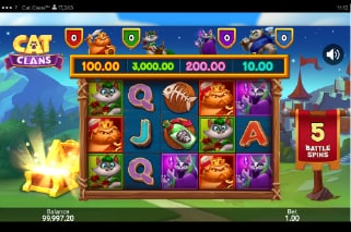 Cat Clans Battle Spins Bonus
