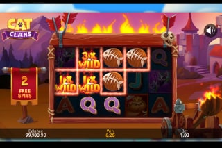Cat Clans Slot Free Spins Bonus