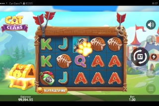 Cat Clans Mobile Slot Game