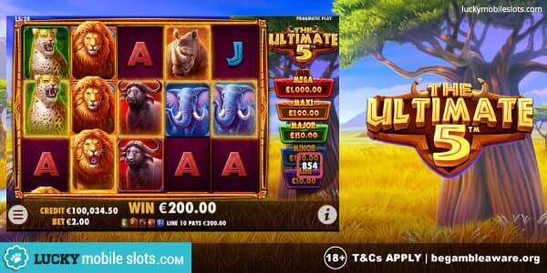 Pragmatic Play The Ultimate 5 Mobile Slot