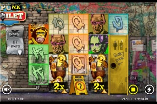 Punk Toilet Slot Win