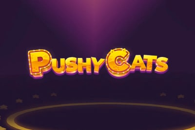 Pushy Cats Slot Logo