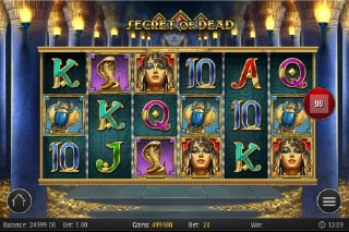 Secret of Dead Mobile Slot Game